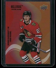 2022-23 Upper Deck Allure #SF-44 Lukas Reichel Color Flow Red-Orange