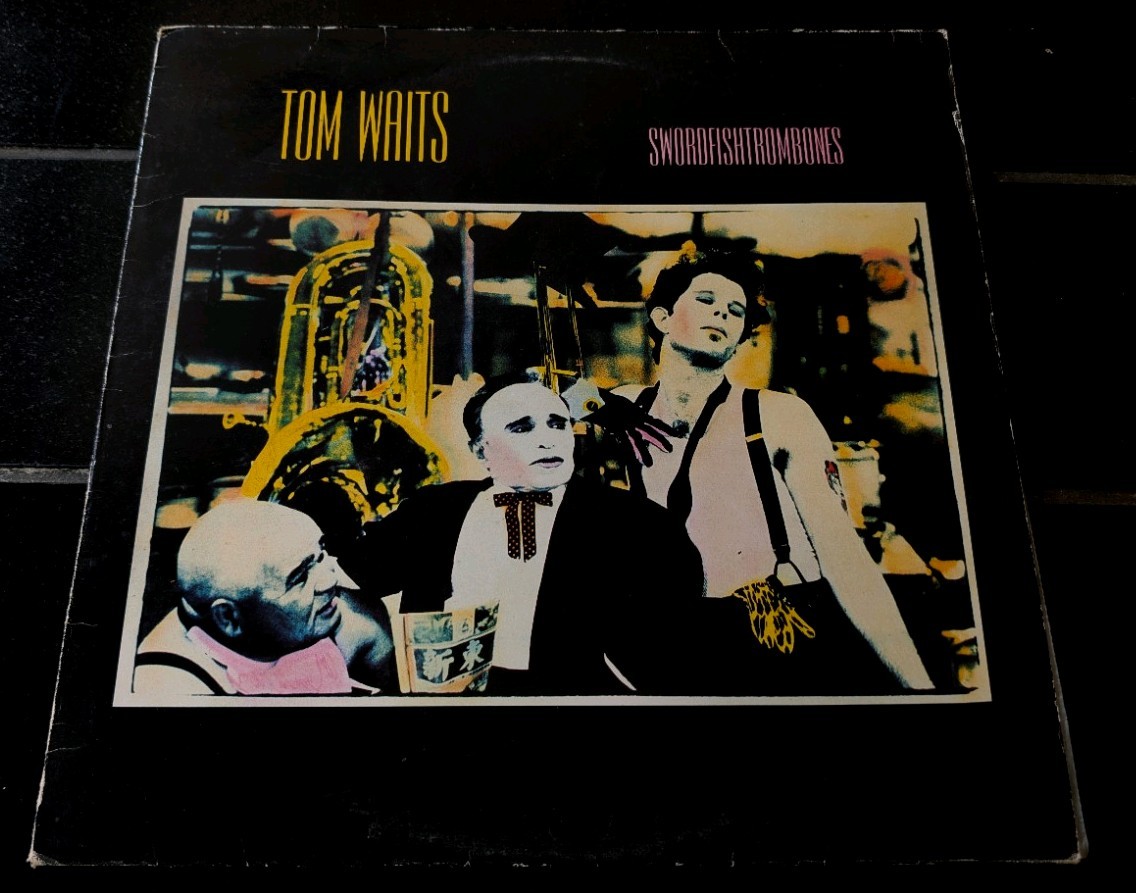 Tom Waits SWORDFISHTROMBONES LPVinyl Album 1983 UK Pressing ISLAND