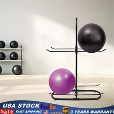 Stabilising Ball Rack Exercise Ball Holder Yoga Ball Storage Rack USA