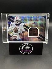 2016 Tyrod Taylor 1/1 Game Used Ball NFL Shield Panini