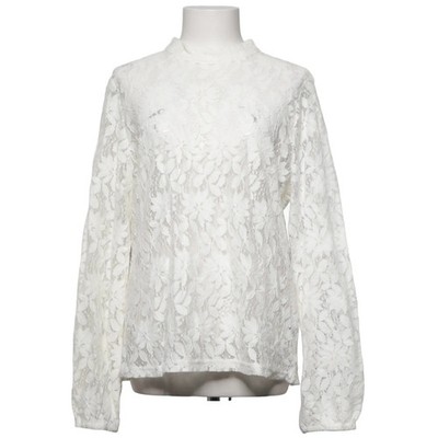 Rut & Circle, Bluse, Größe: L, Amber Lace Top, Weiß, Baumwolle/Polyamid #FGN