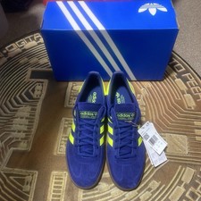 Adidas Handball Spezial Blue and Yellow Brand New In Box Size UK 9