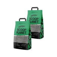 Scoop Planet Litter (2x4.5kg/12.8L bag) s upgraded Tofu litter Plant Based 100% 4.83 per kilo