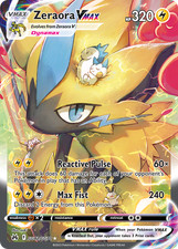 Zeraora VMAX GG42/GG70 Holo VMAX Rare Crown Zenith Galarian Gallery Pokemon NM on eBay