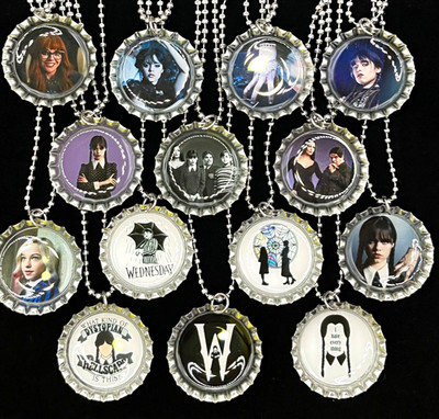 Party Favors  /  (14) necklaces / Favor / Thing /Wednesday / Request Image