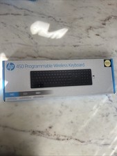 HP 450 Programmable Wireless Keyboard with 20+ Programmable Keys, Adjustable,New