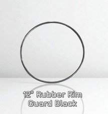 12 Rubber Rim Hoop Guard Protector for Roland Alesis or Acoustic Drum