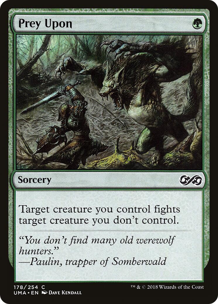 Prey Upon - 178 - Ultimate Masters - MTG - Foil