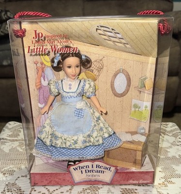 Mattel -When I Read, I Dream Series Jo Doll Little Women Louisa May Alcott 50723