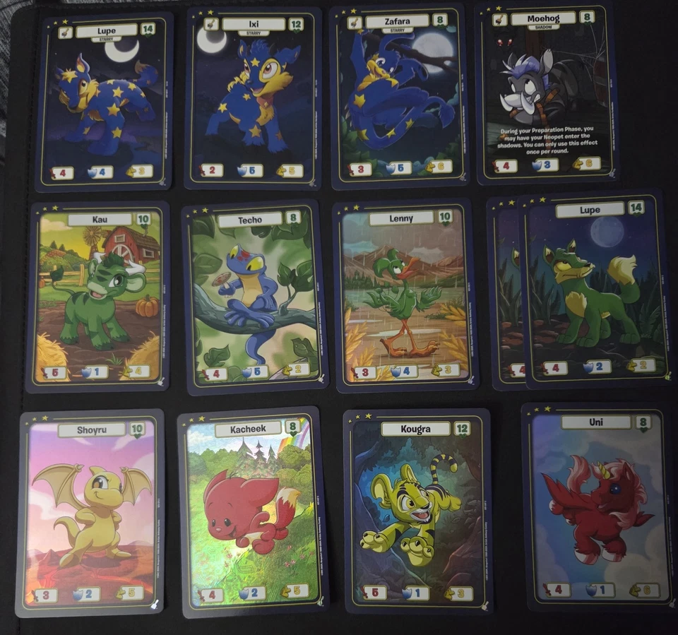 Neopets Battledome TCG 40 tarjetas holográficas 25 aniversario robot estrellado y más Foto 2 de 3