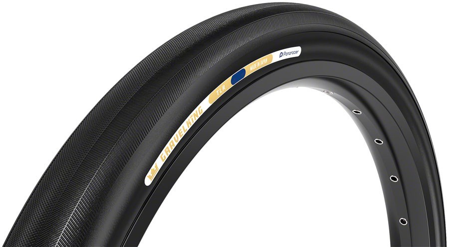 Шина Panaracer GravelKing Slick - 700 x 40, Бескамерная, складная, Черная