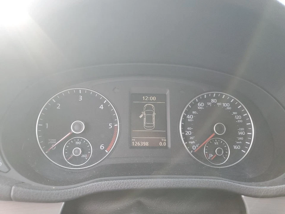 2014 Volkswagen Passat Rear Right Door Panel Trim Black OEM Used 205.VW1N14 - Image 4 of 4