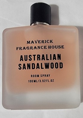 HTF Luxury Maverick Fragrance House Australian Sandalwood Room Spray 100 ML 
