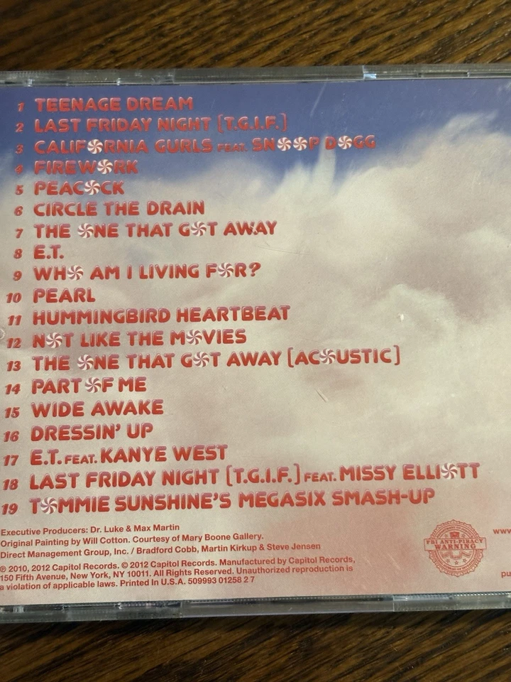 Katy Perry Teenage Dream Complete Collection Lenticular Cover, CD (2012) Foto 3 de 4