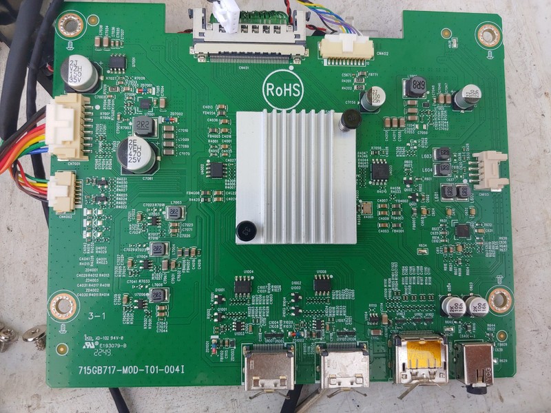 ASUS Monitor VG247Q1A Main Board 715GB717-M0D-T01-004I used (read description)