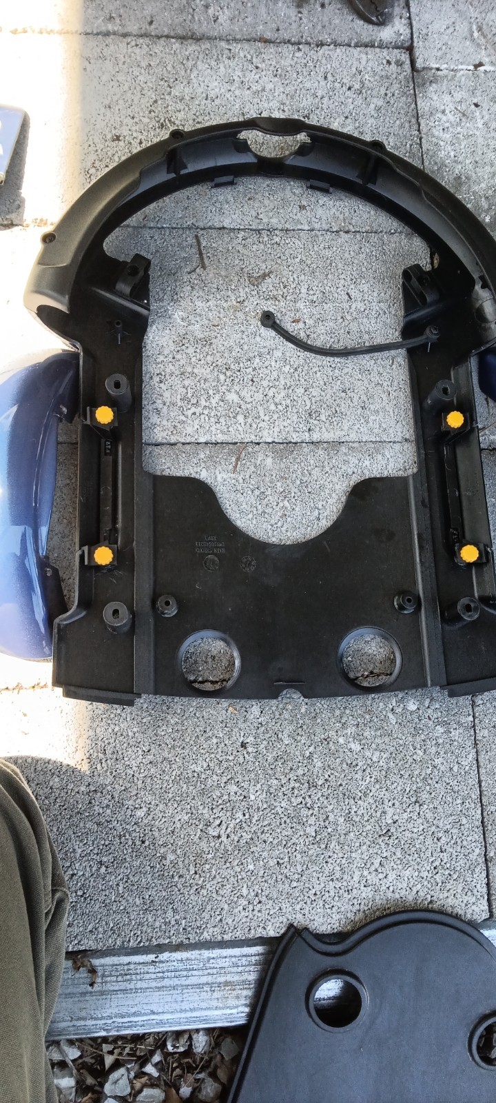 Jet 3 Ultra Blue Shroud With Fender Covers For Power Wheelchair