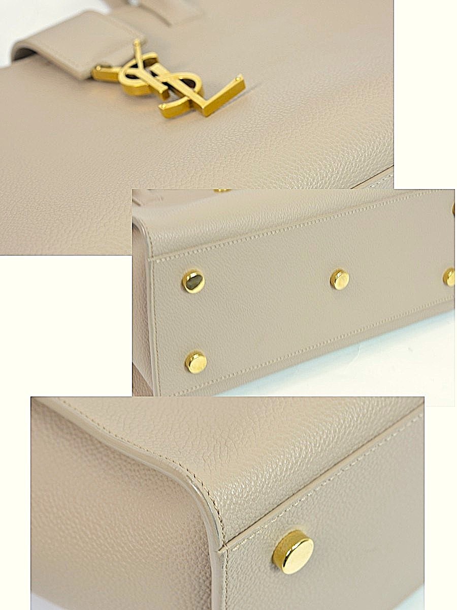 AUTENTICA BORSA A TRACOLLA SAINT LAURENT PARIS DOWNTOWN CABAS 2 VIE 635346 F S