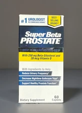 Super Beta Prostate Supplement 60 Caplets for Men | Urinary & Health Support