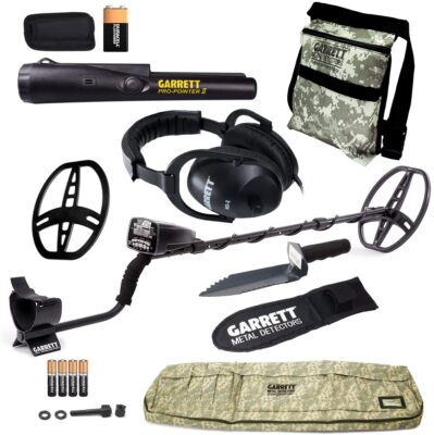 GARRETT AT Pro Metal Detector w/ 8.5 X 11 DD COIL & Pro-Pointer II