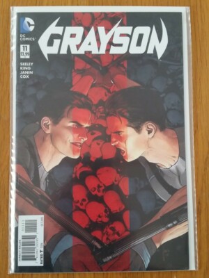 GRAYSON #11 DC COMICS OCTOBER 2015 NM (9.4 OR BETTER)