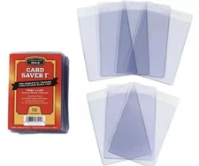 (5) Five New Cardboard Gold Card Saver 1 Semi Rigid  PSA SGC Free Shipping!!