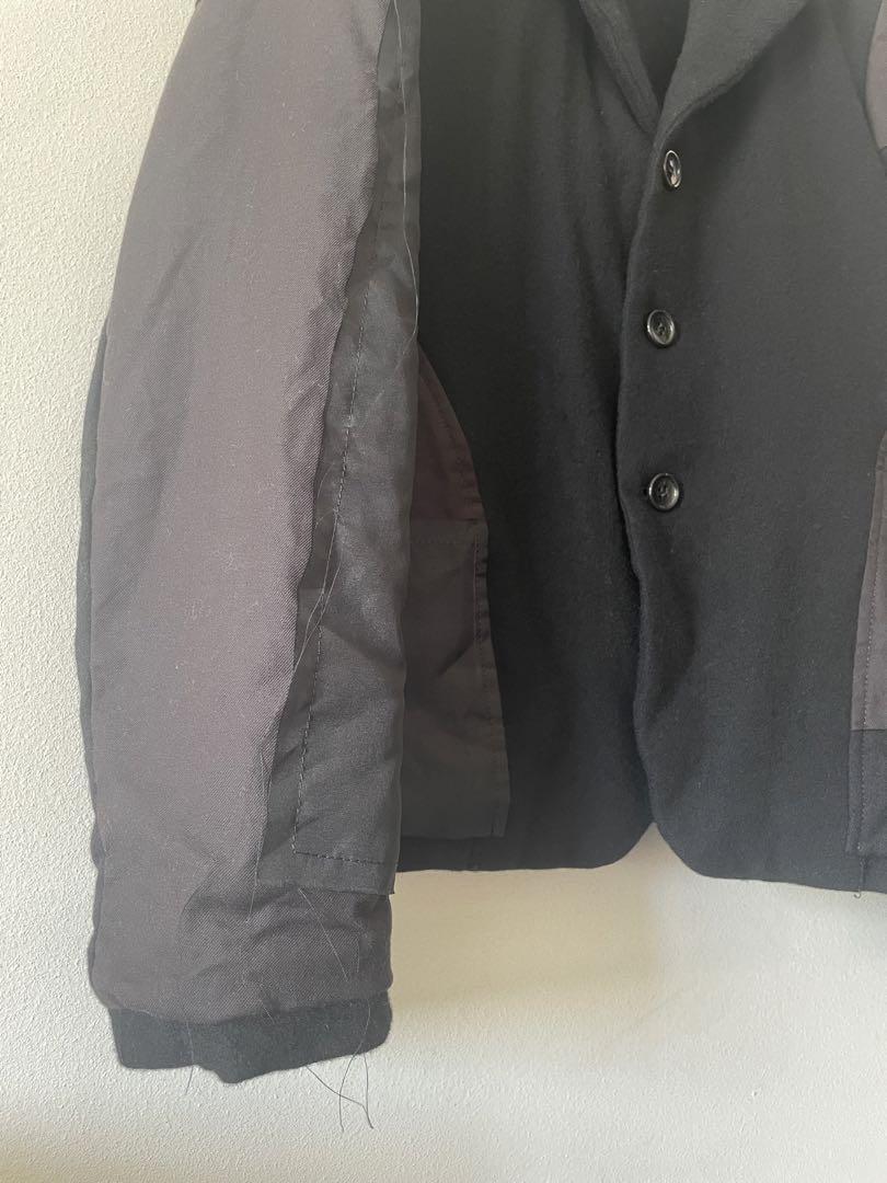 Black COMME des GARCONS Different Patchwork Jacke… - image 6