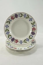 Adams English Ironstone Old Colonial Farmhouse Salad Plates Set of 4 #3