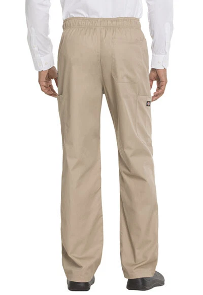 NWT DICKIES UNISEX CARGO STYLE CHEF PANTS IN KHAKI DC12 - Image 3 of 4