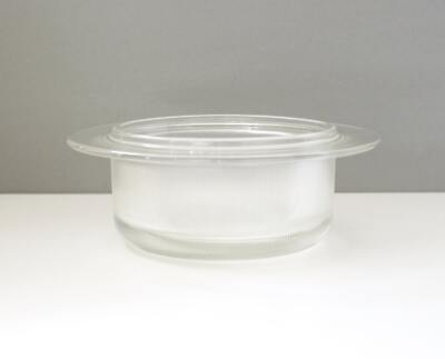 Heller Glass Baking Dish or Bowl Massimo Vignelli Mid Century Modern