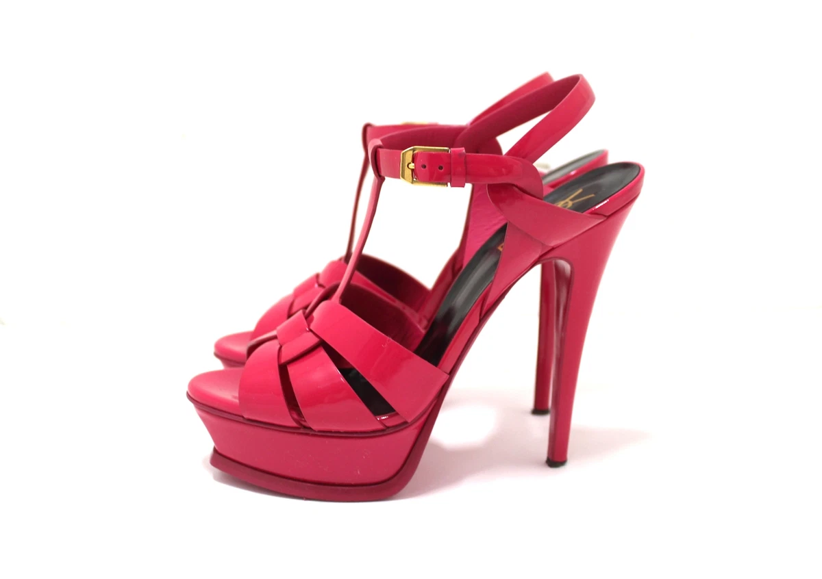 Ysl pink sandals sale