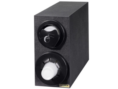 Sentry Becherspender Becher und Deckel Boxsystem Spenderbox (L24CS2951BK-2)