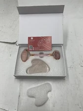 BAIMEI Jade Roller & Gua Sha Face Roller Facial Beauty Roller Skin Care Tool