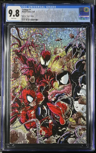 CARNAGE #1 (2023 Marvel) CGC 9.8 Comics Illuminati Kaare ANDREWS VIRGIN Variant