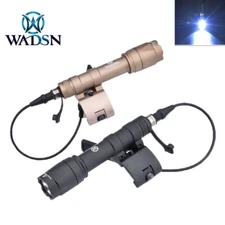 Tactical Airsoft M600 Flashlight M600C Scout Light Offset Mount Hunting Torch