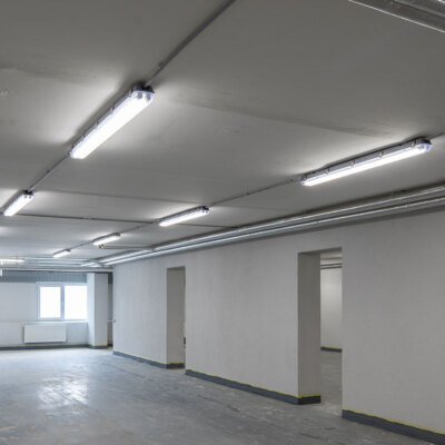 Feuchtraumlampe Wannenleuchte Werkstattlampe LED Garagenleuchte kaltweiß 6er Set