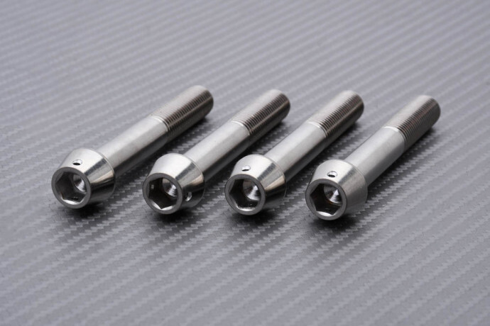 Pion d'étrier radial titane contre la corrosion pour Yamaha MT0S BTR