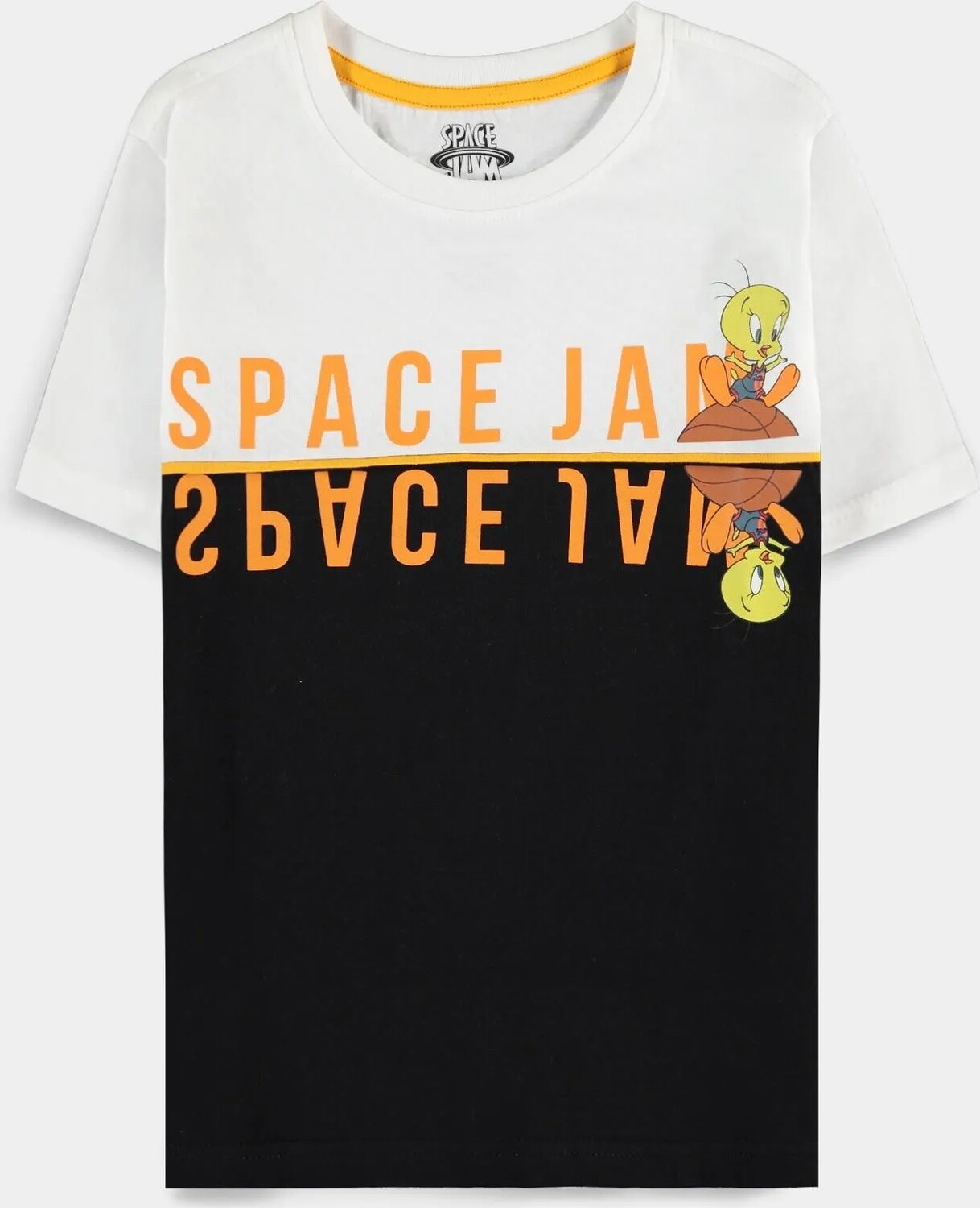 Футболка с короткими рукавами для мальчиков Warner - Space Jam - черная