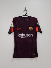 2017-18 FC BARCELLONA terza partita preparata maglia indossata Nike Player numero D SUAREZ 