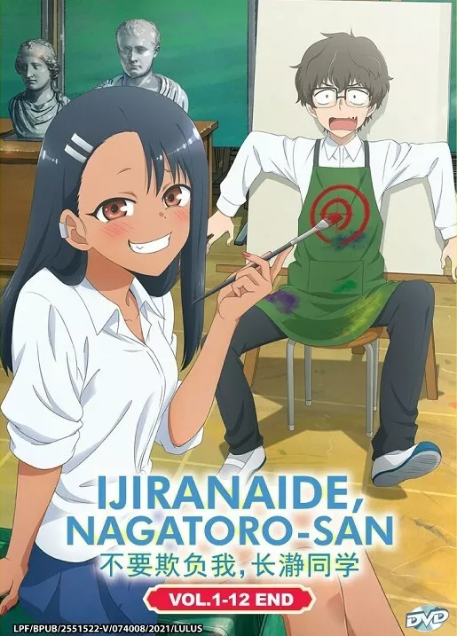 Dvd Ijiranaide, Nagatoro-san Legendado Série Completa