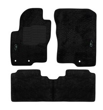 Carpet Floor Mats For 2011 To 2021 Nissan Frontier Crew Cab Front And Rear Black Carpet Floor Mats For 2011 To 2021 Nissan Frontier Crew Cab Front And Rear Black