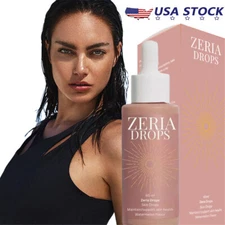 Zeria Drops Sunless Tanning Drops 60ml NEW - ZERIA Drops to Naturally Boost