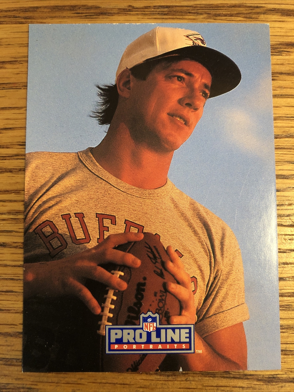 Jim Kelly #1 Football Cards 1991 Proline Portraits trading card — raw and PSA graded price guide