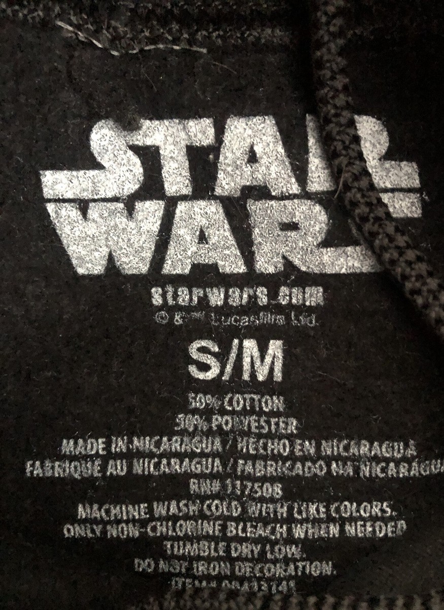 Star Wars YODA Mandalorian Kangaroo Pockets Adult Unisex Lucas Films Hoodie S View 6