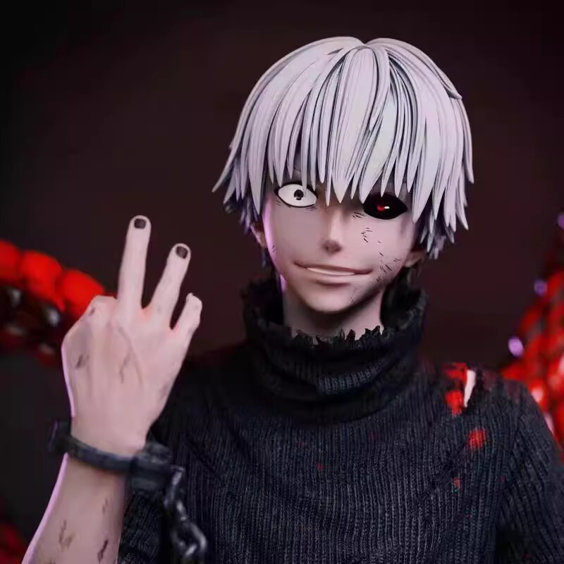 Figurine Tokyo Ghoul Kaneki Ken – Statue PVC 39cm, GK Collection (Neuve)