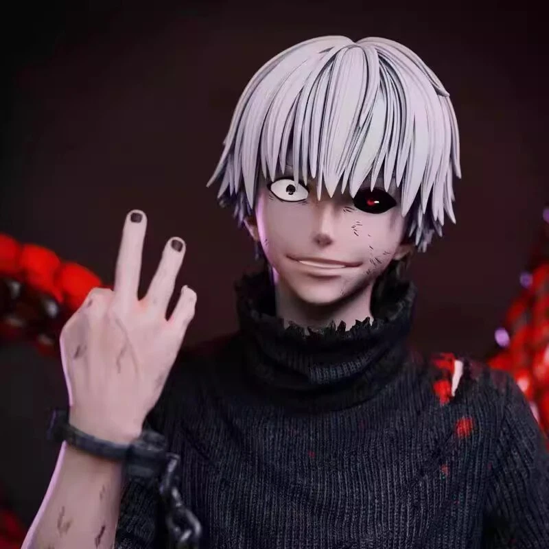 Tokyo Ghoul Kaneki Ken Anime Action Figure Model GK Statue Toy Ornament Gift - Image 2 of 4