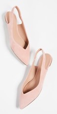 NIB Sigerson Morrison Sunshine Slingbacks, pale melon color, size 40.5