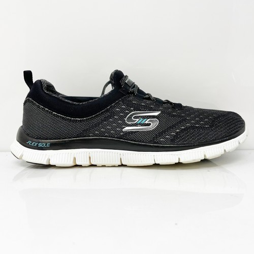 skechers flex sole trainers