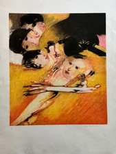 REMO BRINDISI ACQUAFORTE A 8 COLORI PROVA D'AUTORE 60 X 80 Certificato Garanzia