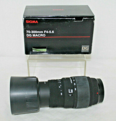 Sigma 70-300mm f/4-5.6  DG Macro Zoom Lens for Minolta Sony SLR Cameras