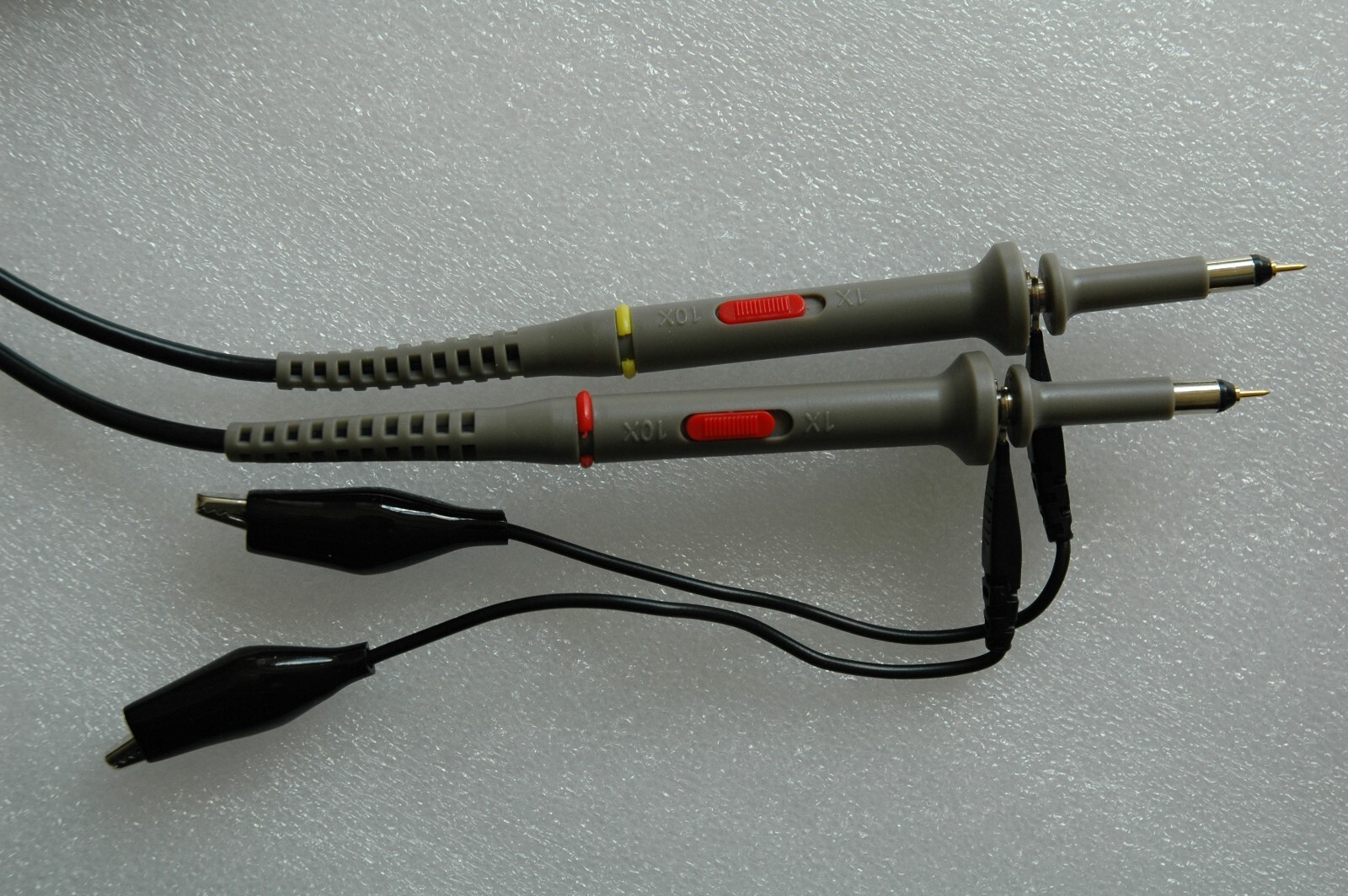 Test Probe Adapter Scope 4x 100MHz Oscilloscope Scope analyzer Clip Probe test leads kit for HP ...